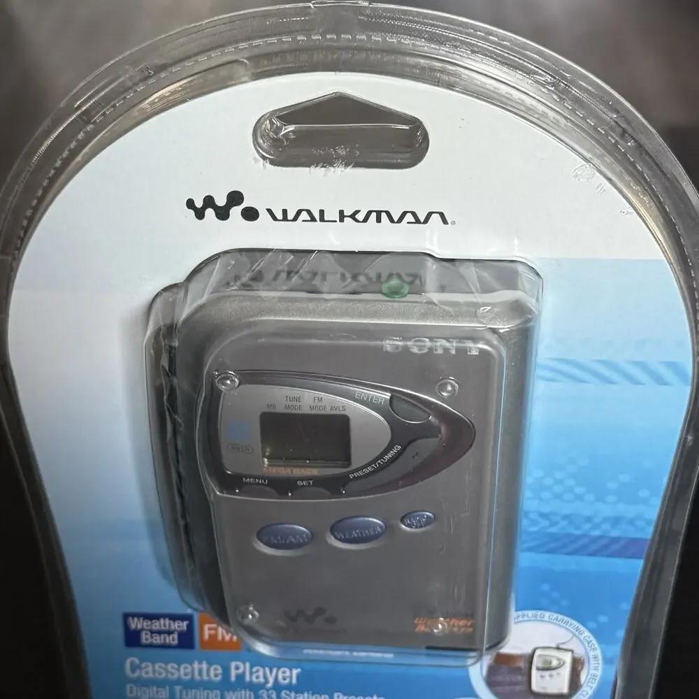 Sony Walkman WM-FX290W NEW SEALED Weather Band AM/FM Radio Cassette Tape Player